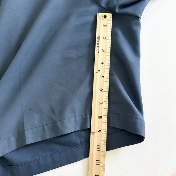 Peter Millar Wicking Performance Golf Shorts Blue Navy Size 42 Moisture Wicking - Picture 7 of 10